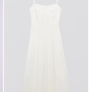 SIMKHAI The Kittiya Dress in White